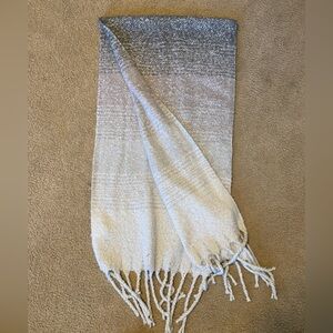 Gradient Fringe Scarf